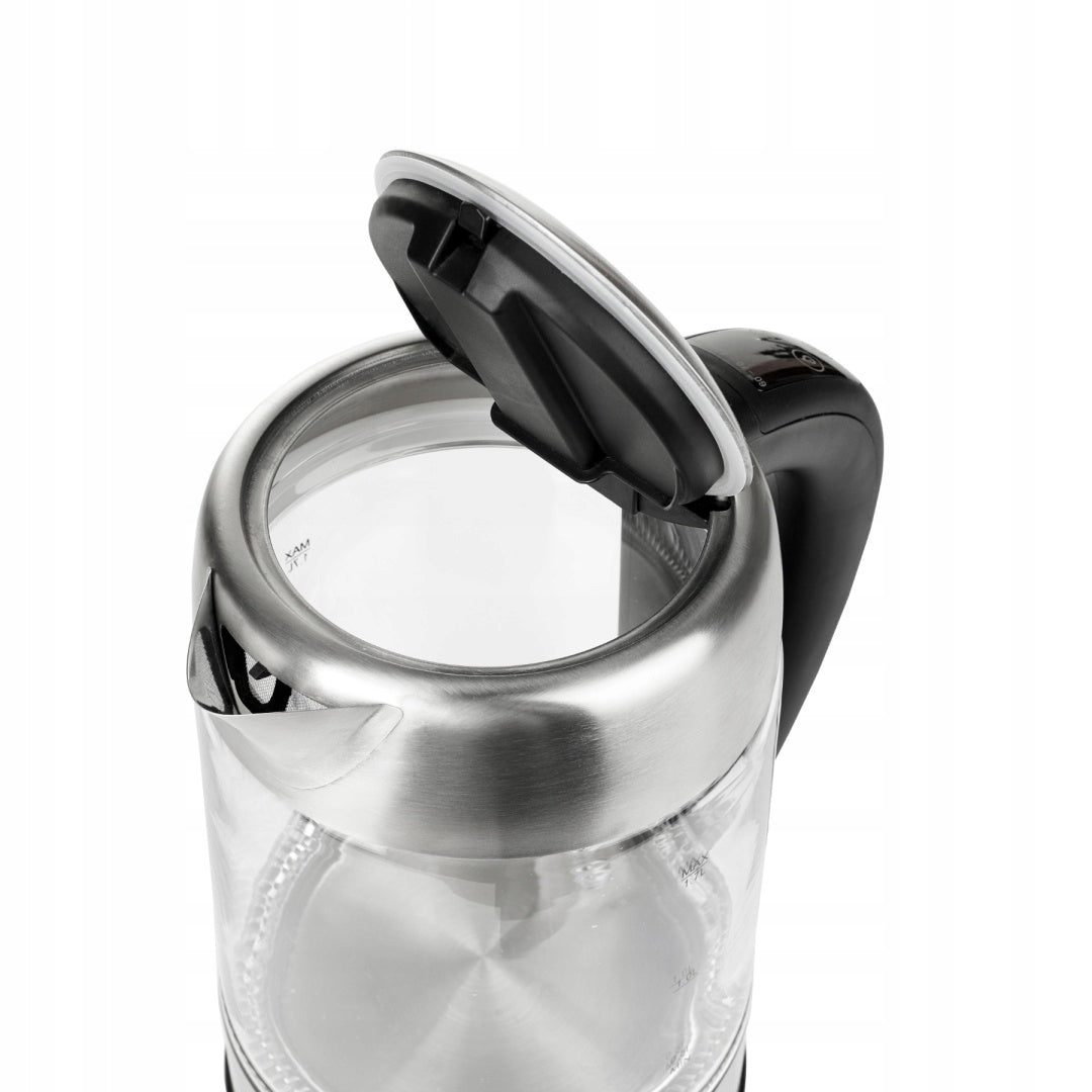 GLASS KETTLE 1,7L 2200W TEMPERATURE CONTROL BACKLIGHT Capacity 1.7 l