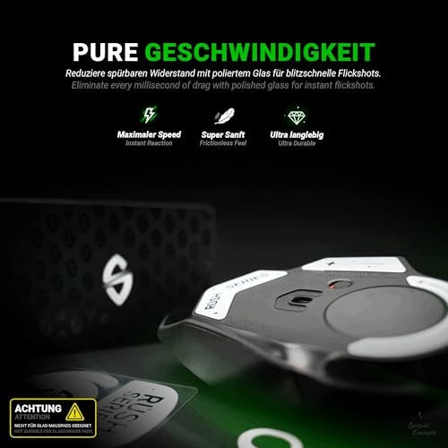 GLASS SLIDES FOR MOUSE RAZER BASILISK V3 PRO FAST STEEL GAMES Model SWC5908201265530