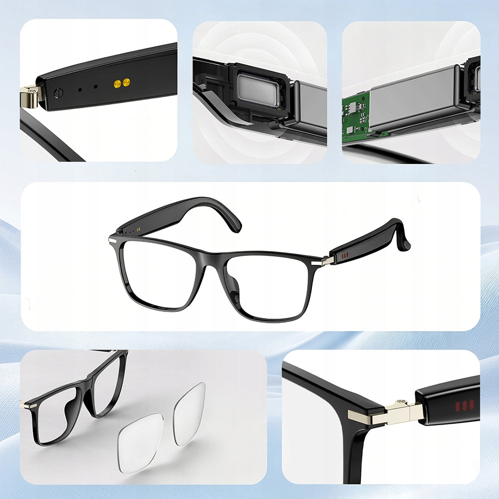 GLASSES AI 45 LANGUAGES BLUETOOTH AUDIO SMART Brand no brand