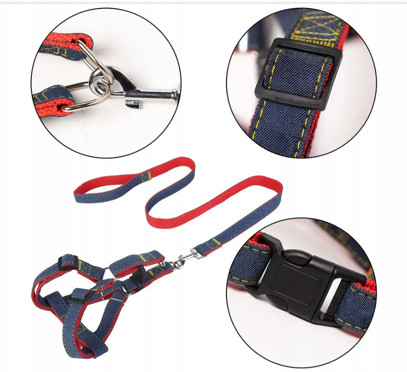 GLASSES SUNGLASSES FOR DOG HARNESS LEASH SET M Manufacturer code RF43CFD