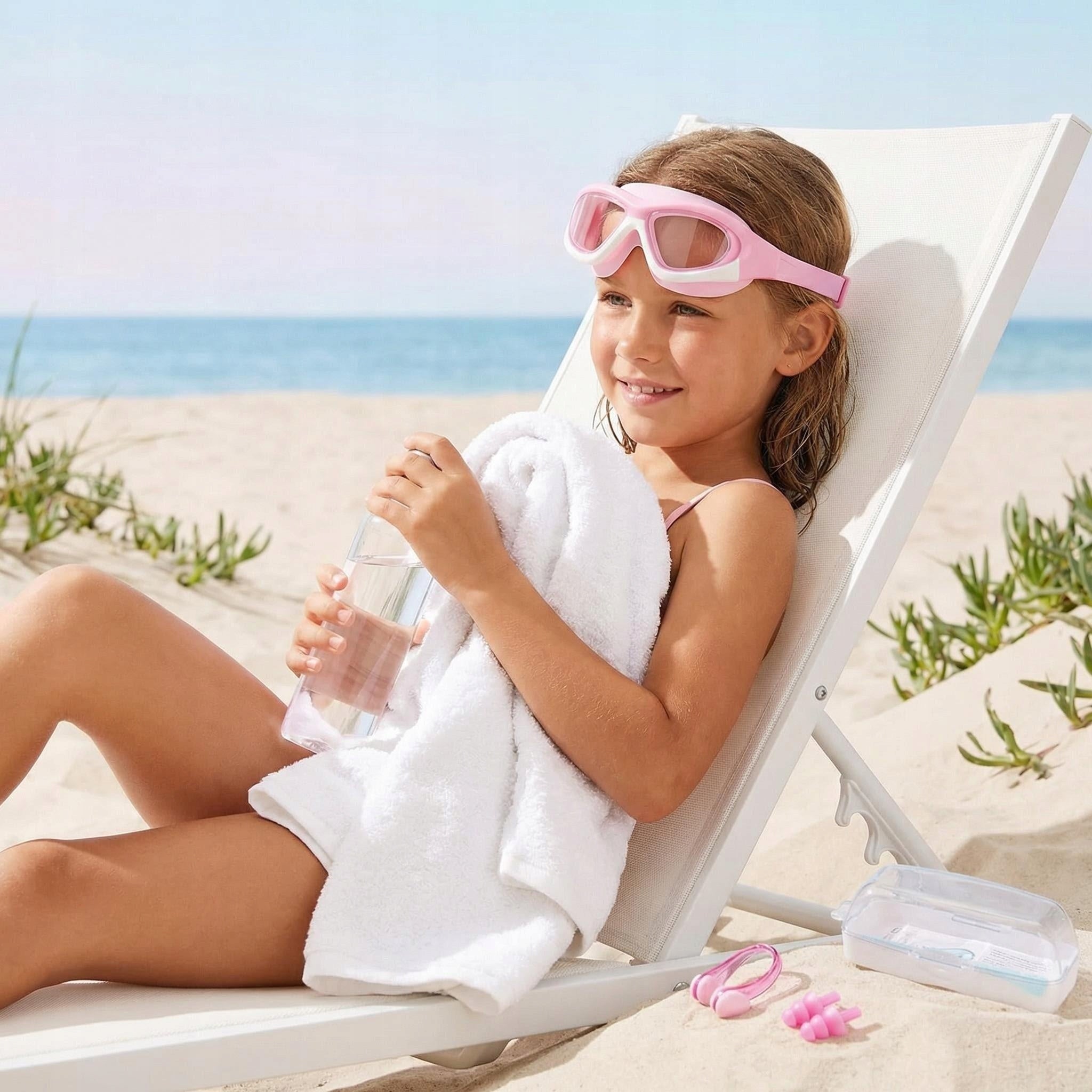 GLASSES SWIMMING GOGGLES FOR SWIMMING POOL EASY CLASP ANTI-FOG KIDS EAN (GTIN) 4048969120762
