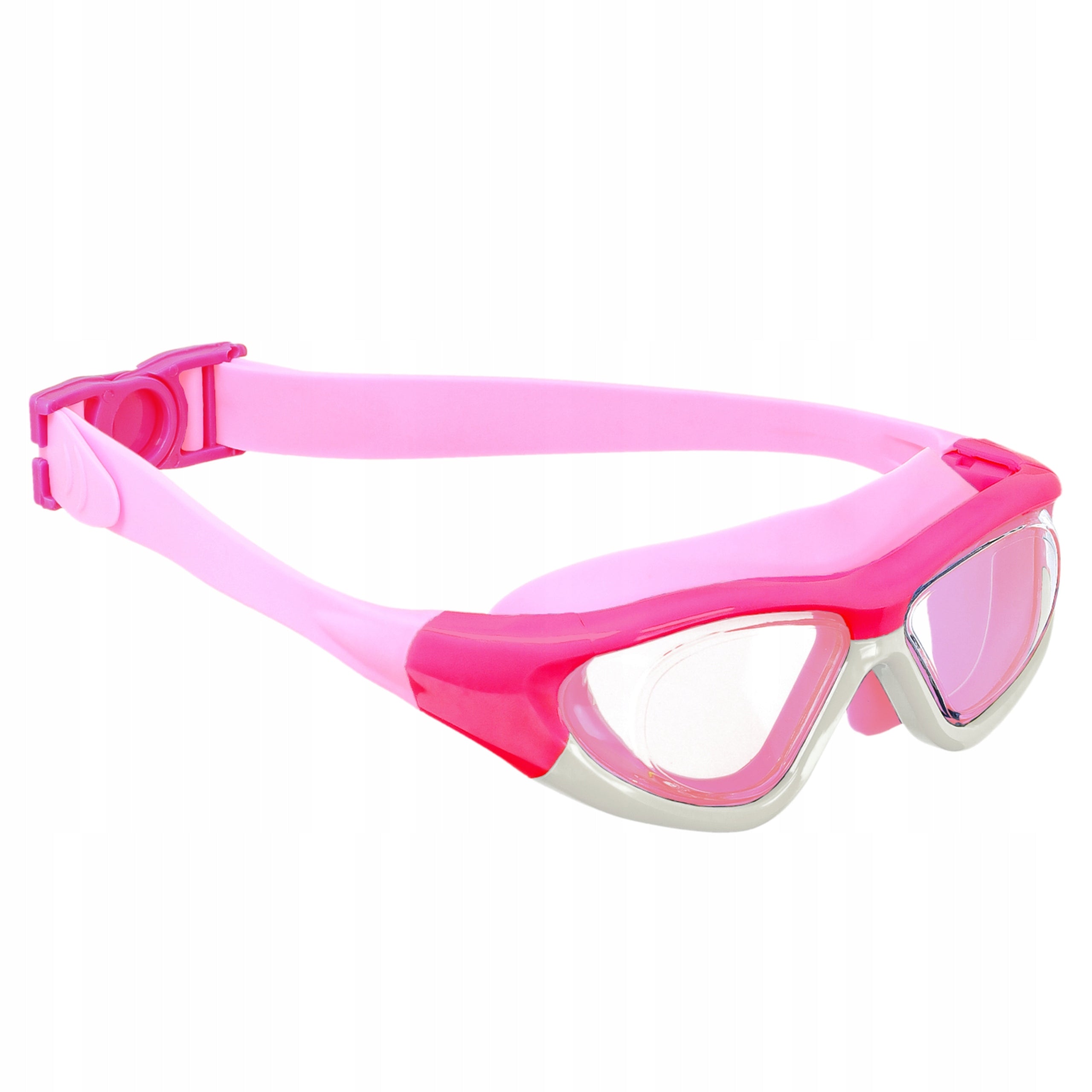 GLASSES SWIMMING GOGGLES FOR SWIMMING POOL EASY CLASP ANTI-FOG KIDS Packaging status original
