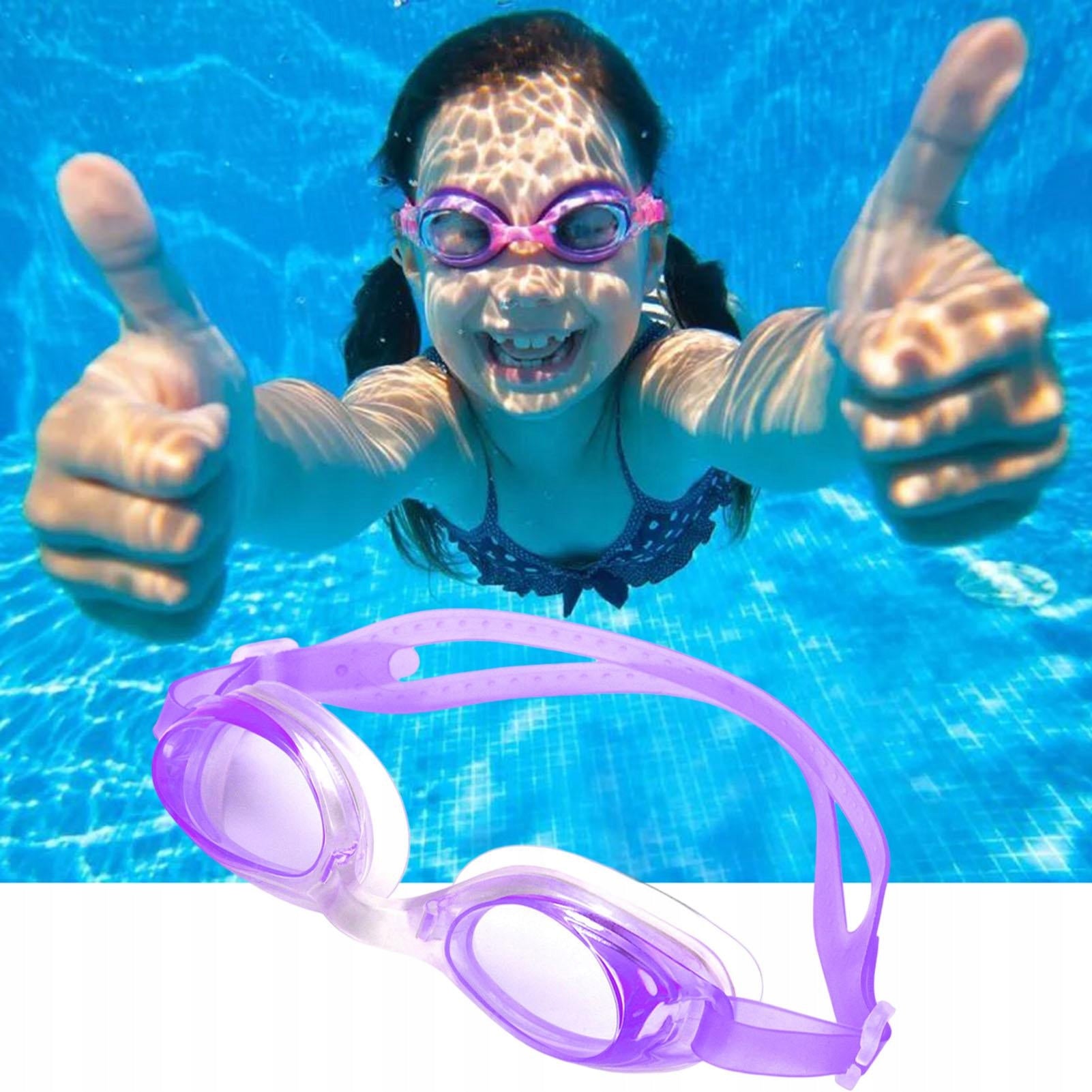 GLASSES SWIMMING GOGGLES FOR SWIMMING WATER POOL + EARPLUGS Kind not specified