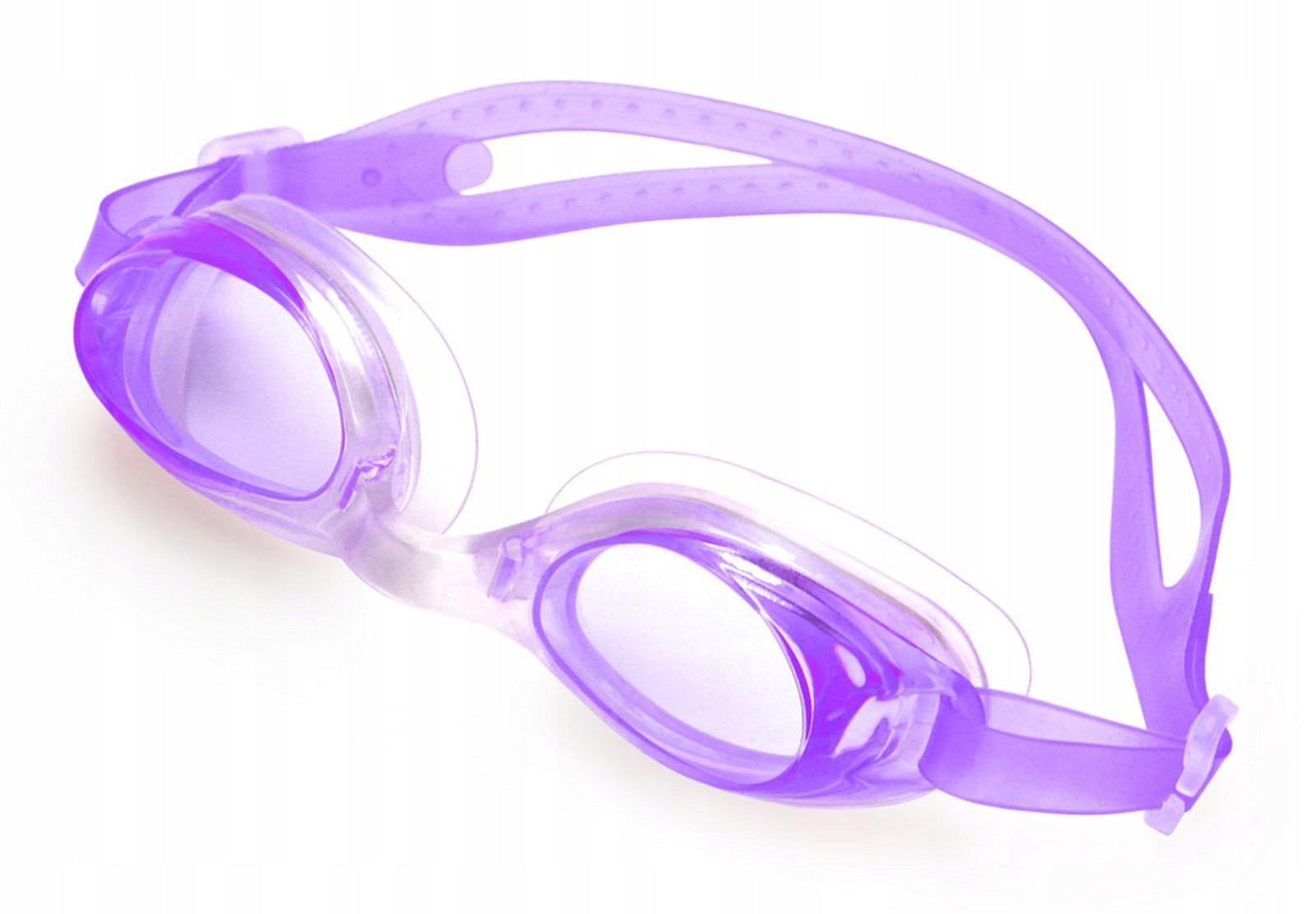GLASSES SWIMMING GOGGLES FOR SWIMMING WATER POOL + EARPLUGS Model kolory