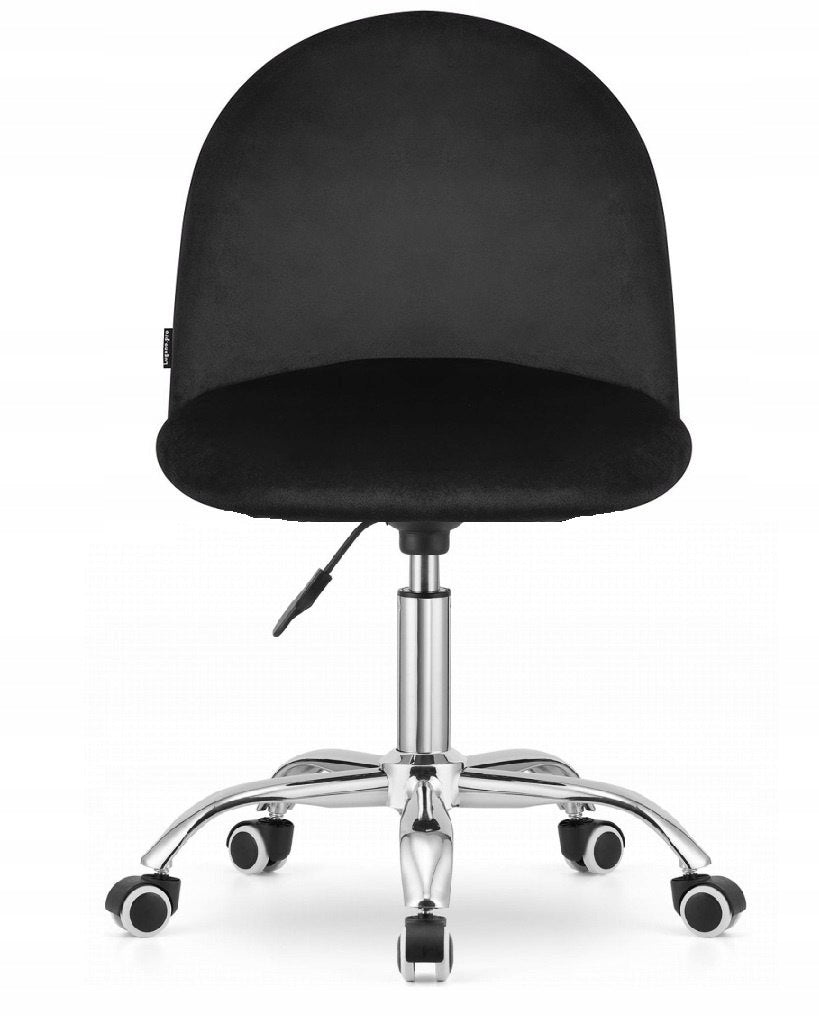 GLORIA OFFICE BLACK VELVET swivel chair Packaging status original