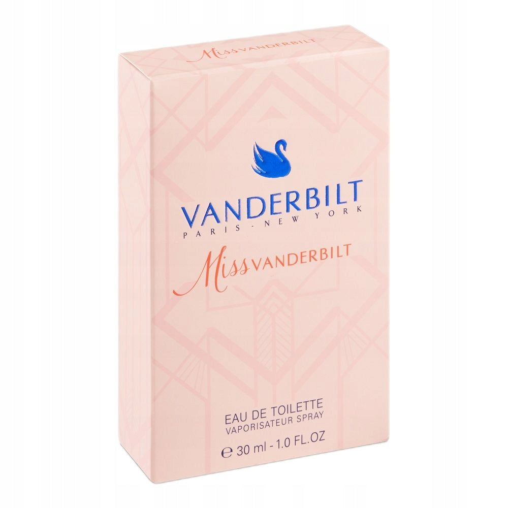 GLORIA VANDERBILT Miss Vanderbilt eau de toilette EDT for women 30ml Brand Gloria Vanderbilt