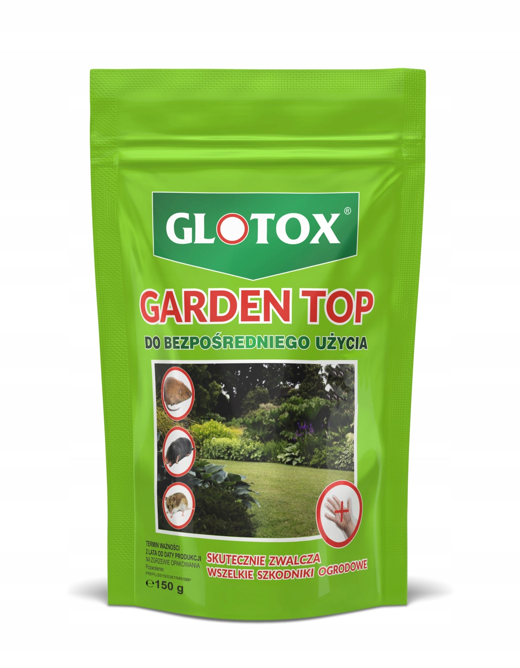 GLOTOX poison for garden pests in paste 150g