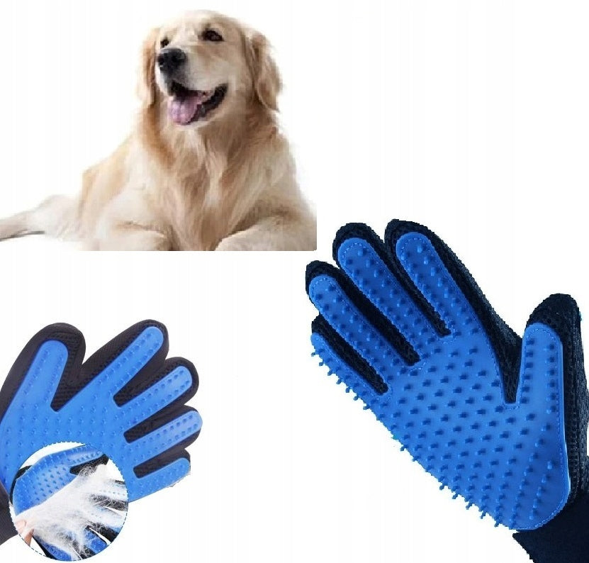 GLOVE BRUSH FOR CAT DOG COMBING HAIR