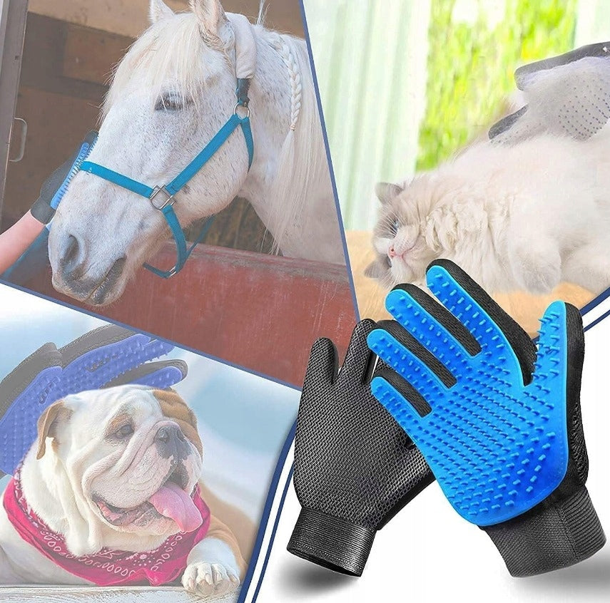 GLOVE BRUSH FOR COMBING CAT DOG SCRATCHING HAIR Manufacturer code 5905996235434