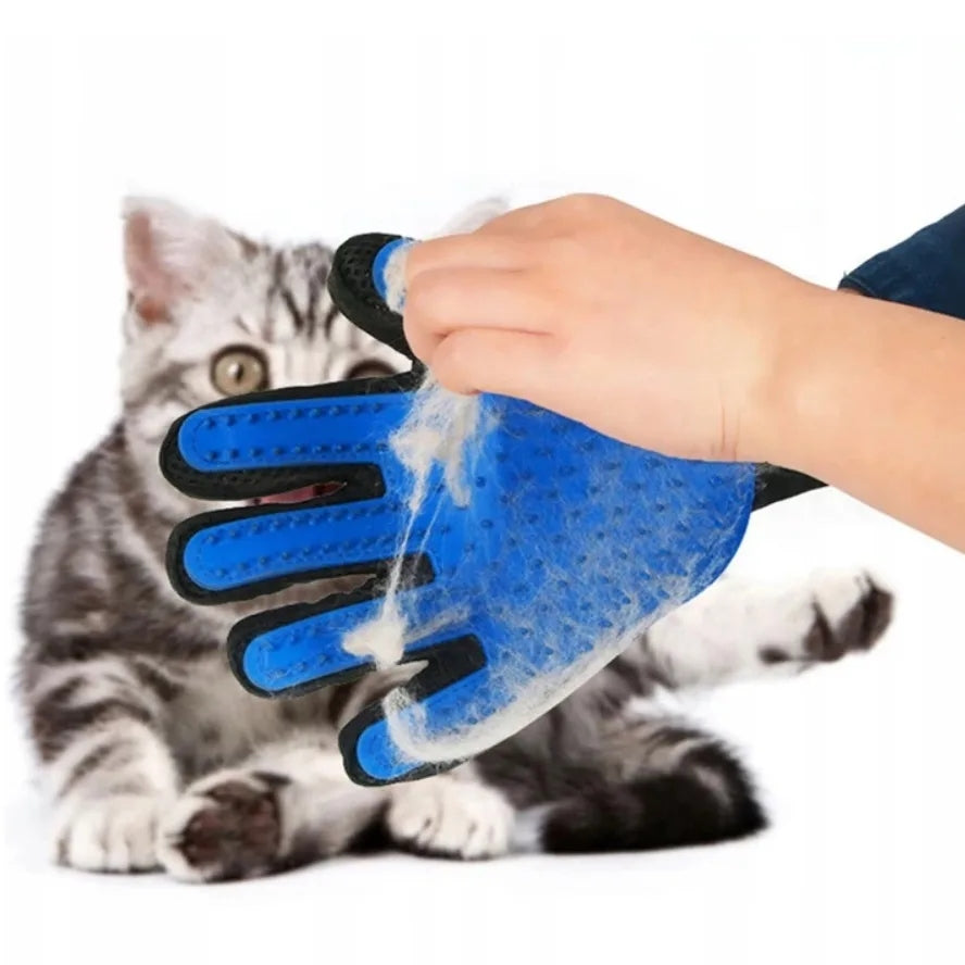 GLOVE BRUSH FOR COMBING HAIR WASHING SCRATCHING CAT DOG MASSAGE x3 Manufacturer code 2366