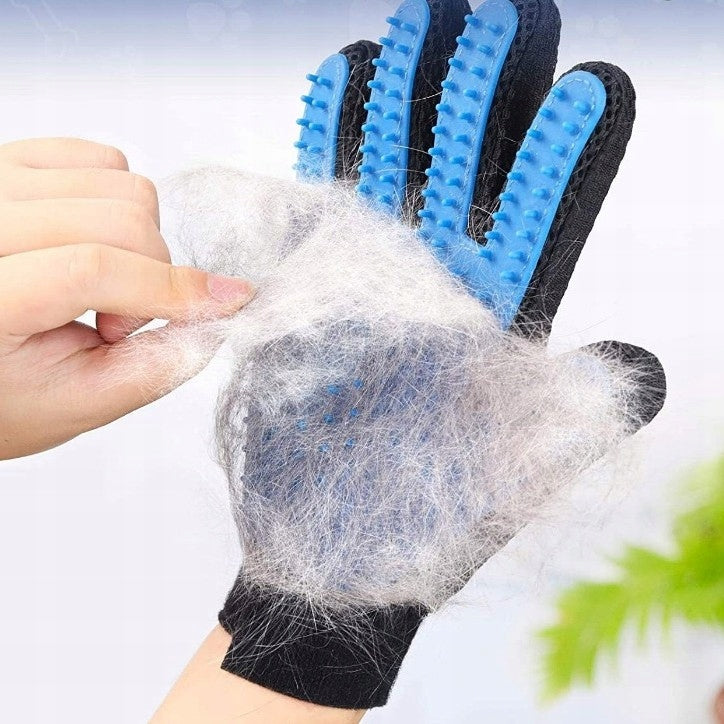 GLOVE CAT DOG HAIR BRUSH FOR COMBING MASSAGE WASHING Manufacturer code PO1908