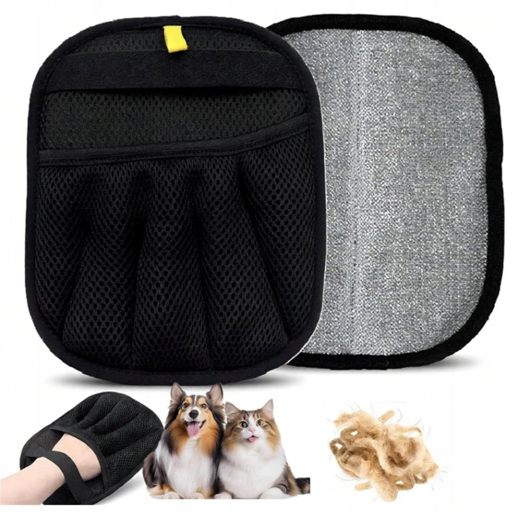 GLOVE FOR REMOVING HAIR COLLECTION FROM CLOTHES OF SOFA FURNITURE FOR COMBING Brand no brand