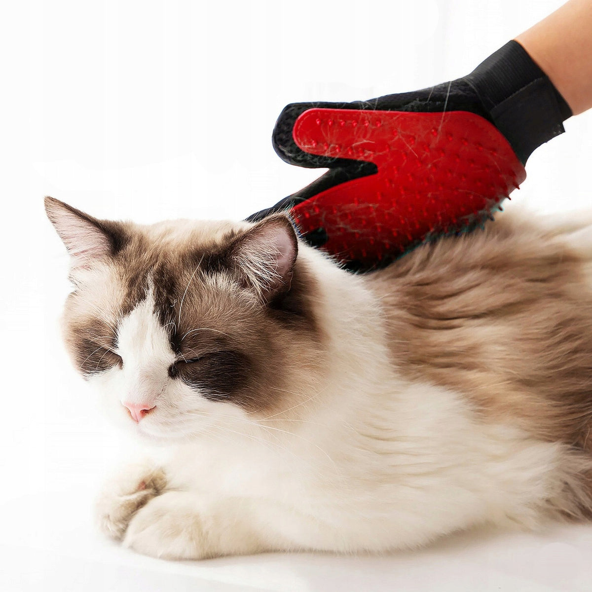 GLOVE HAIR BRUSH SHEARING STROKING FOR CAT DOG COMB Brand no brand