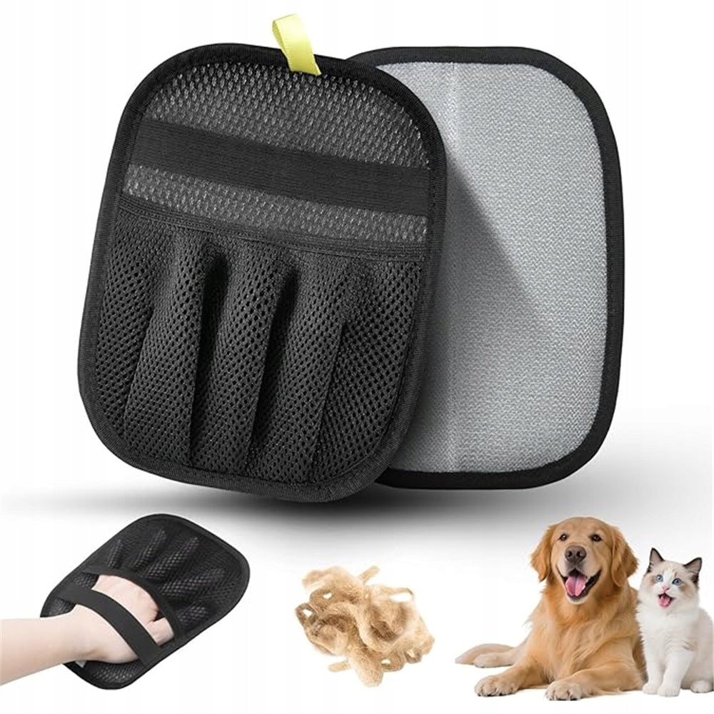 GLOVES FOR ANIMAL CARE MADE OF THICK ELECTROSTATIC MATERIAL