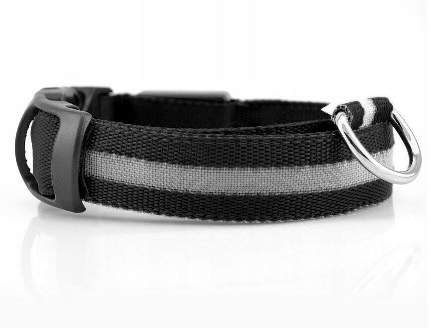 GLOWING LED COLLAR for Dog and Cat, 40-55 cm, size. XL Brand Reverse