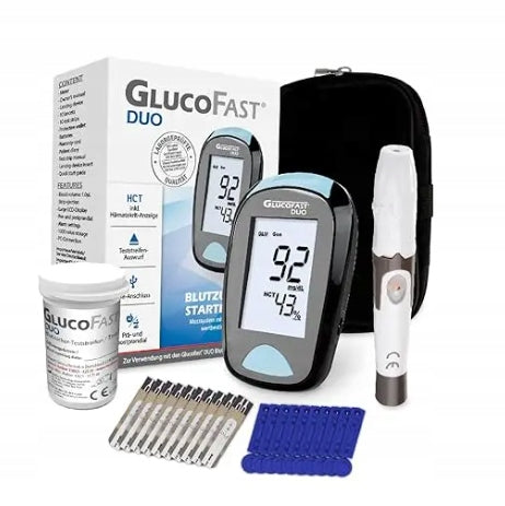 GLUCOFAST Du Set Glucose Meter for Sugar Glucose Measurement Tester