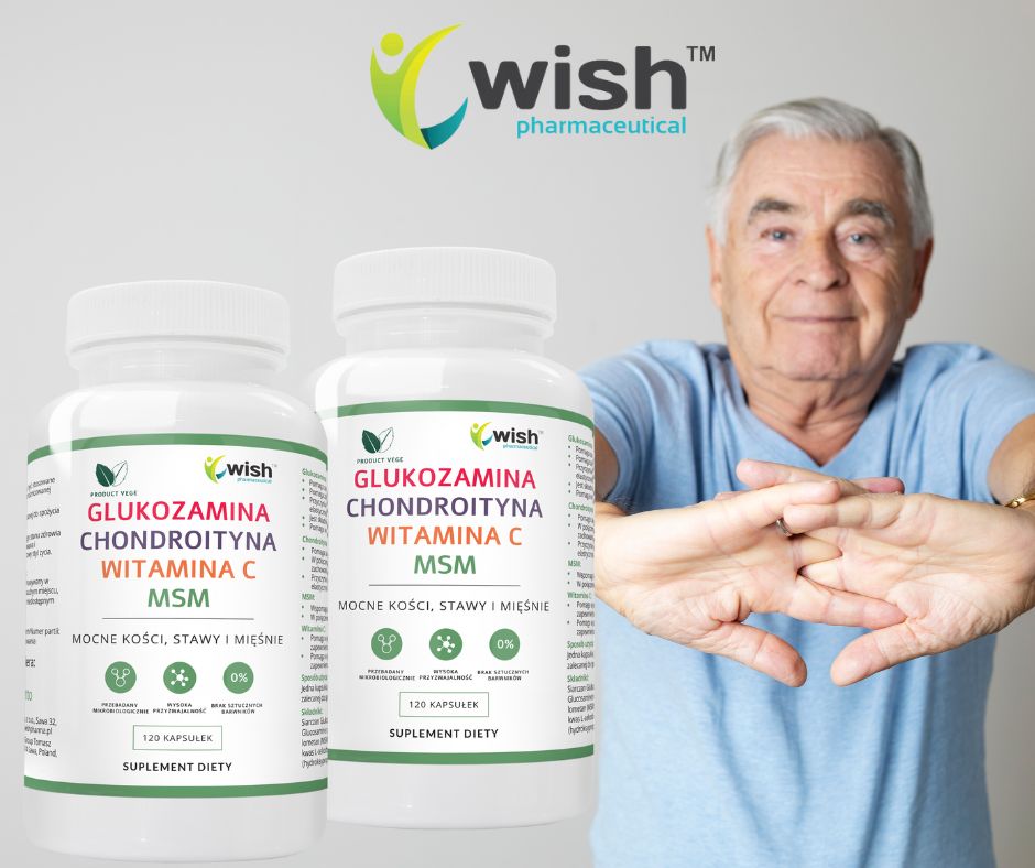GLUCOSAMINE CHONDROITIN MSM VITAMIN C VEGE 240k Brand Wish Pharmaceutical