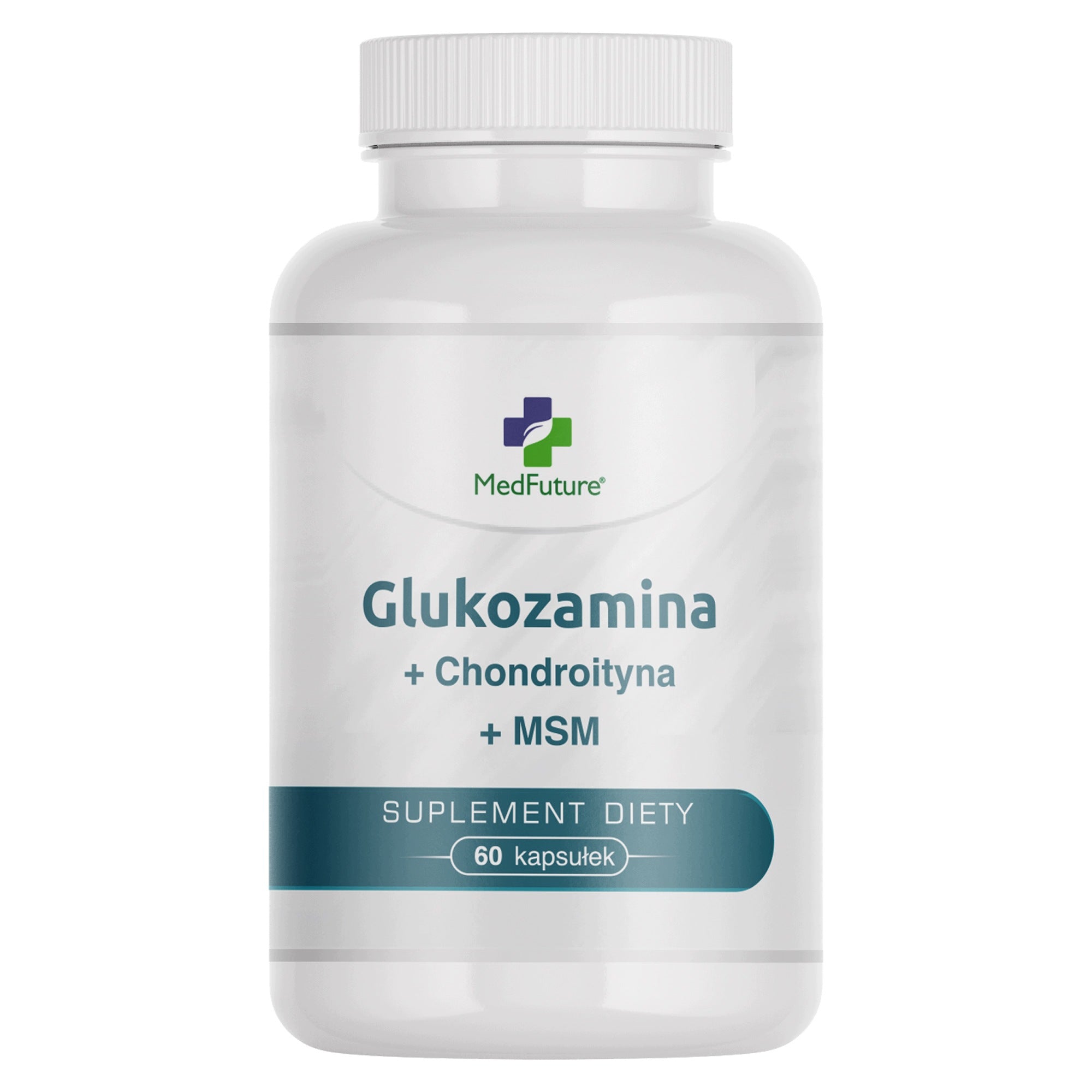 GLUCOSAMINE + CHONDROITIN + MSM - bones joints muscles 60 caps. VEGE