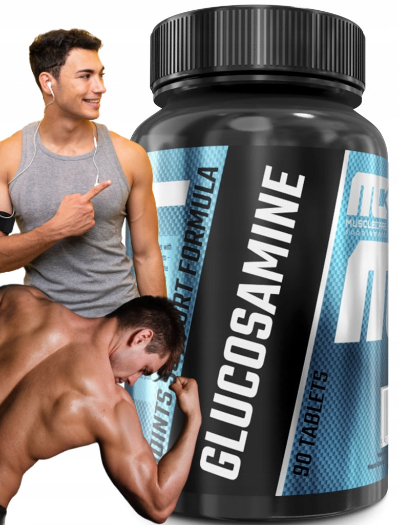 GLUCOSAMINE for joints STRONG BONES for senior Glucosamine Muscle Care 90 tab
