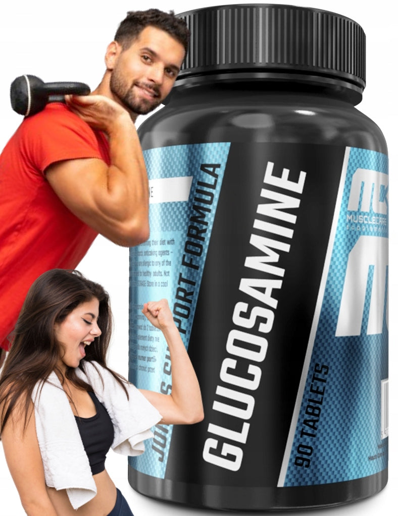 GLUCOSAMINE joints bone muscles Muscle Care Glucosamine - 90 tabs Brand Muscle Care