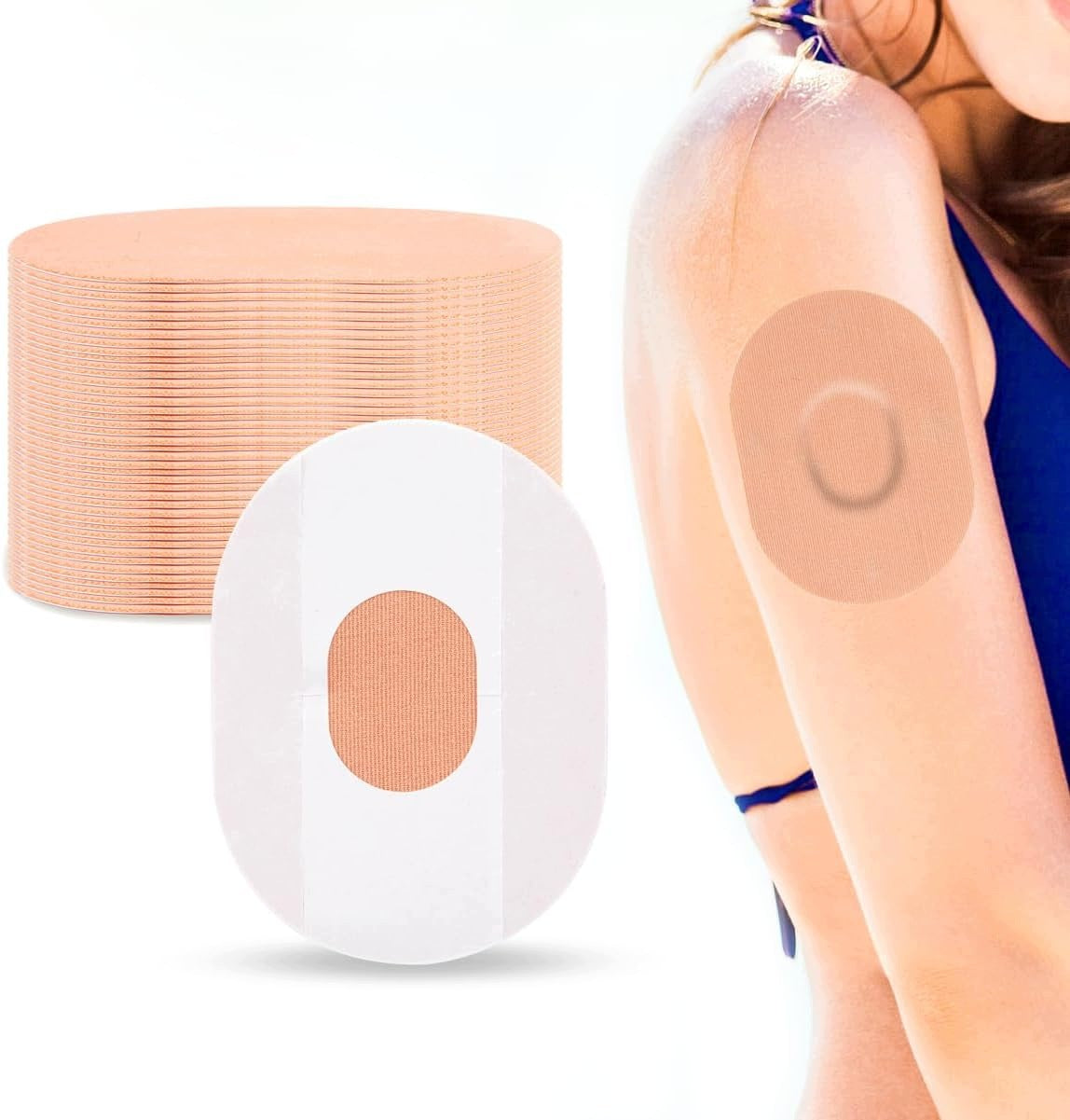 GLUCOSE METER SENSOR PATCHES 40 PIECES WATERPROOF 10 DAYS