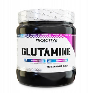 GLUTAMINE powder Vitamin B6 AMINO ACIDS taste ORANGE ProActive 500g Expiration date at least six months from the date of purchase