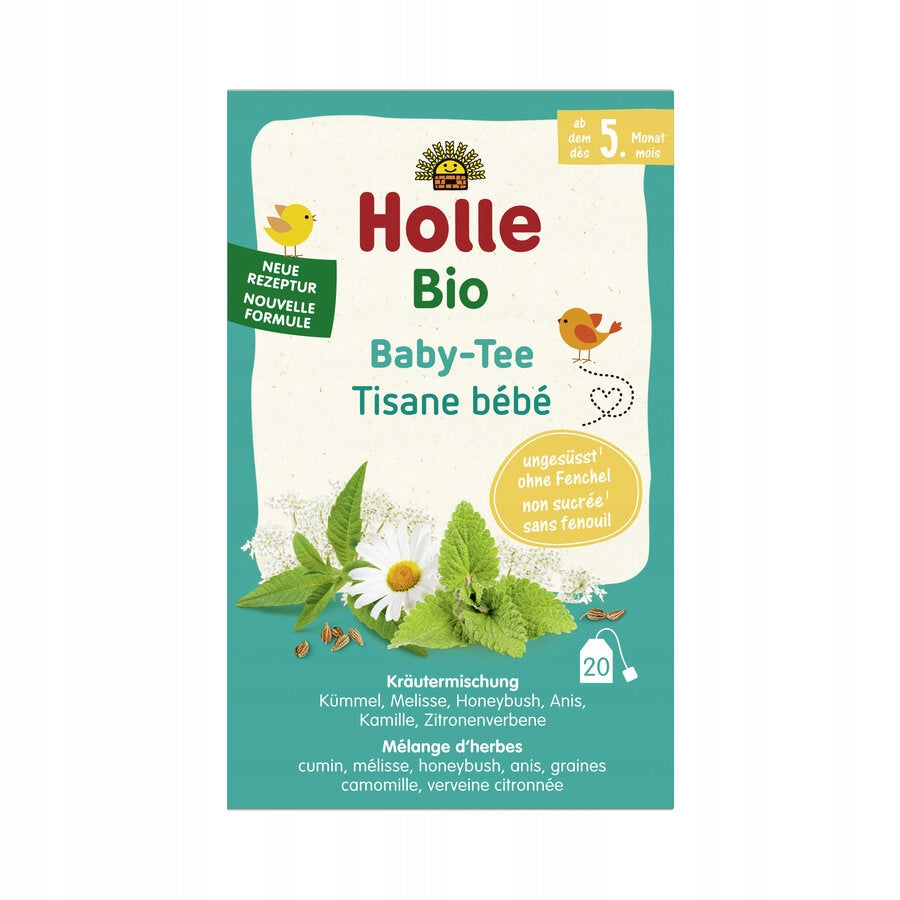 GLUTEN FREE HERBAL TEA FROM 5 MONTHS BIO (20 x 1,5 g) 30 g - HOLLE