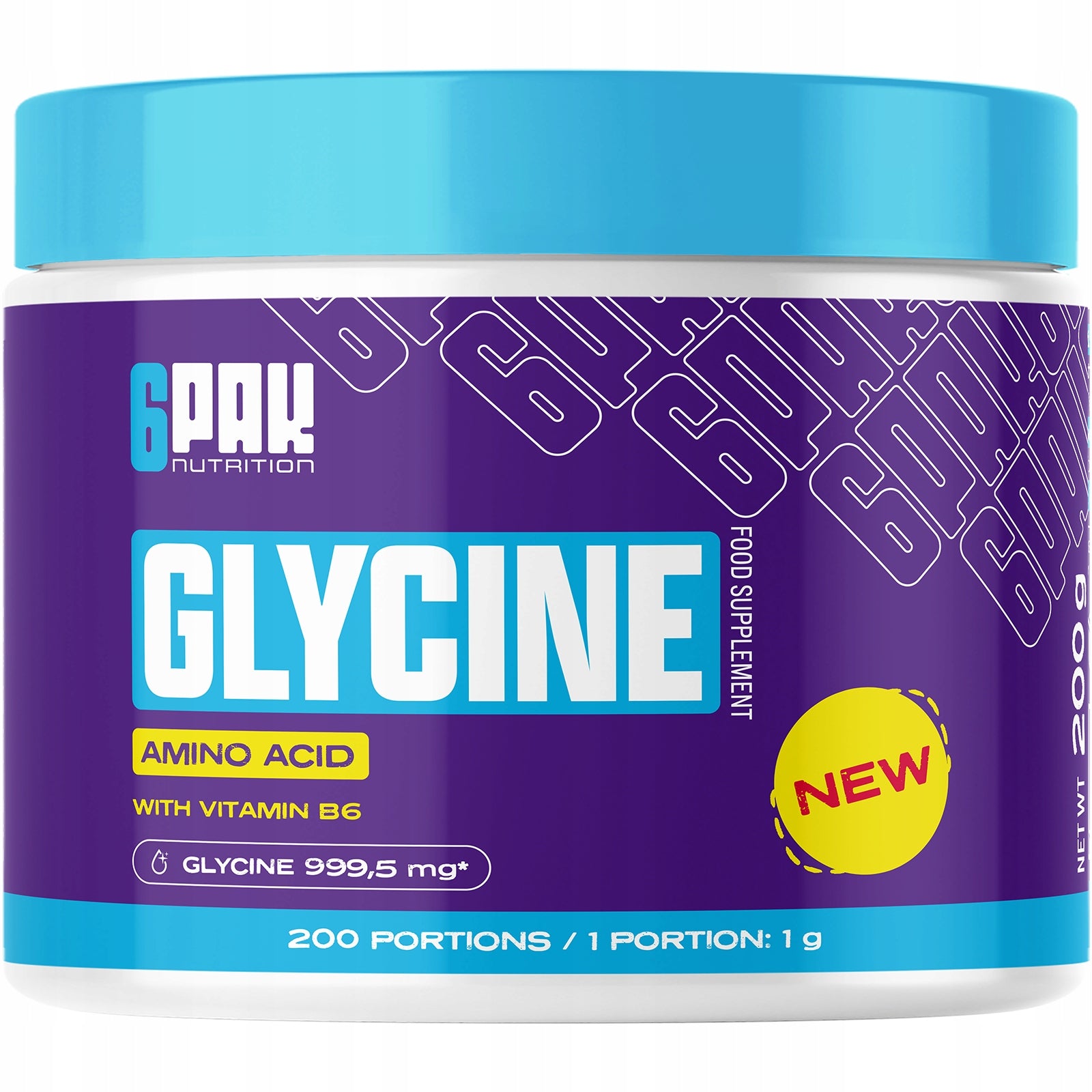 GLYCINE 100% Powder 200 Servings Nervous System Psychological Functions