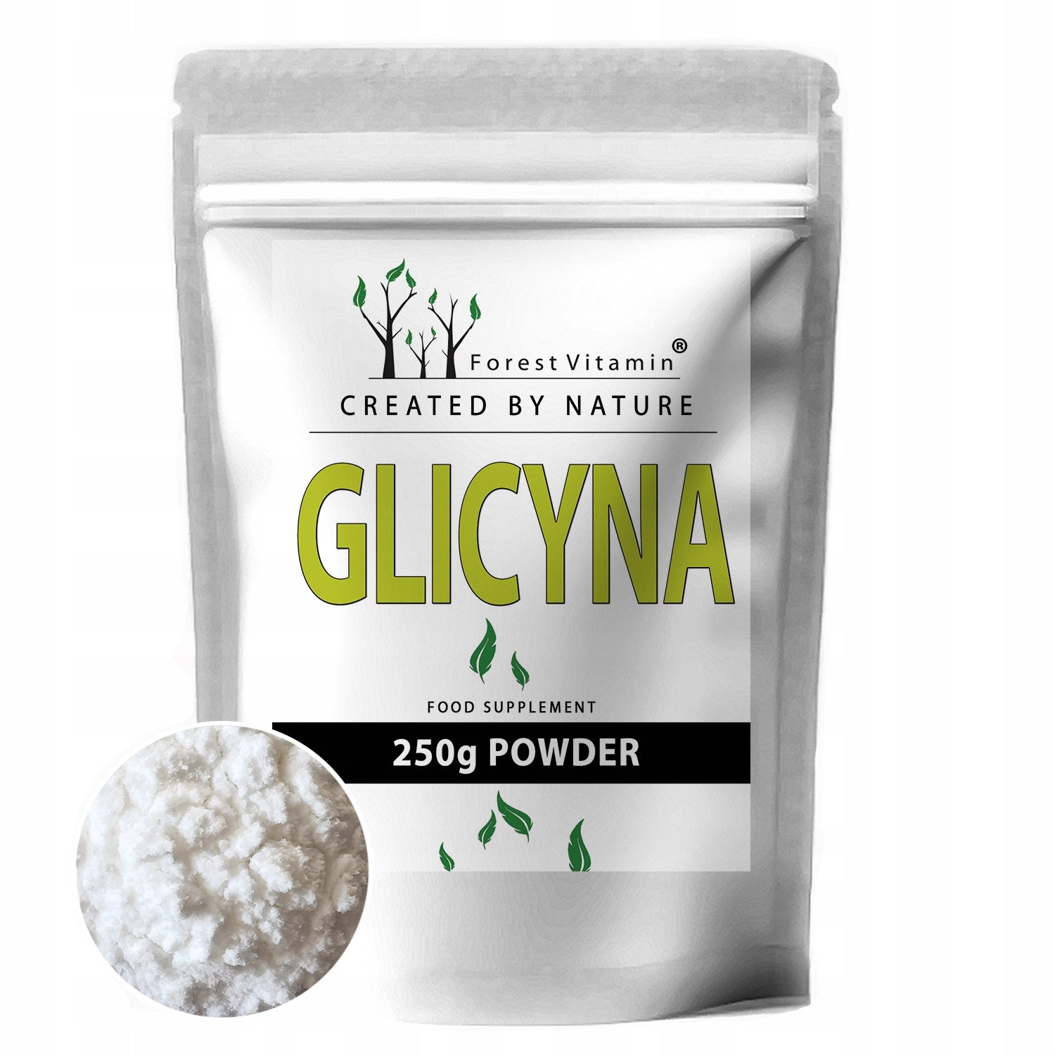 GLYCINE 250g AMINO ACID GLYCINE SLEEP MEMORY SKIN 250 SERVINGS + SCOOP