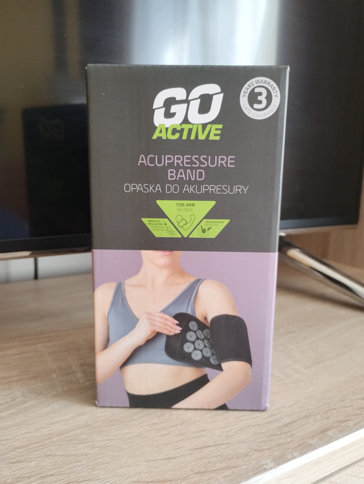 GO ACTIVE Acupressure Band ARM Packaging status original