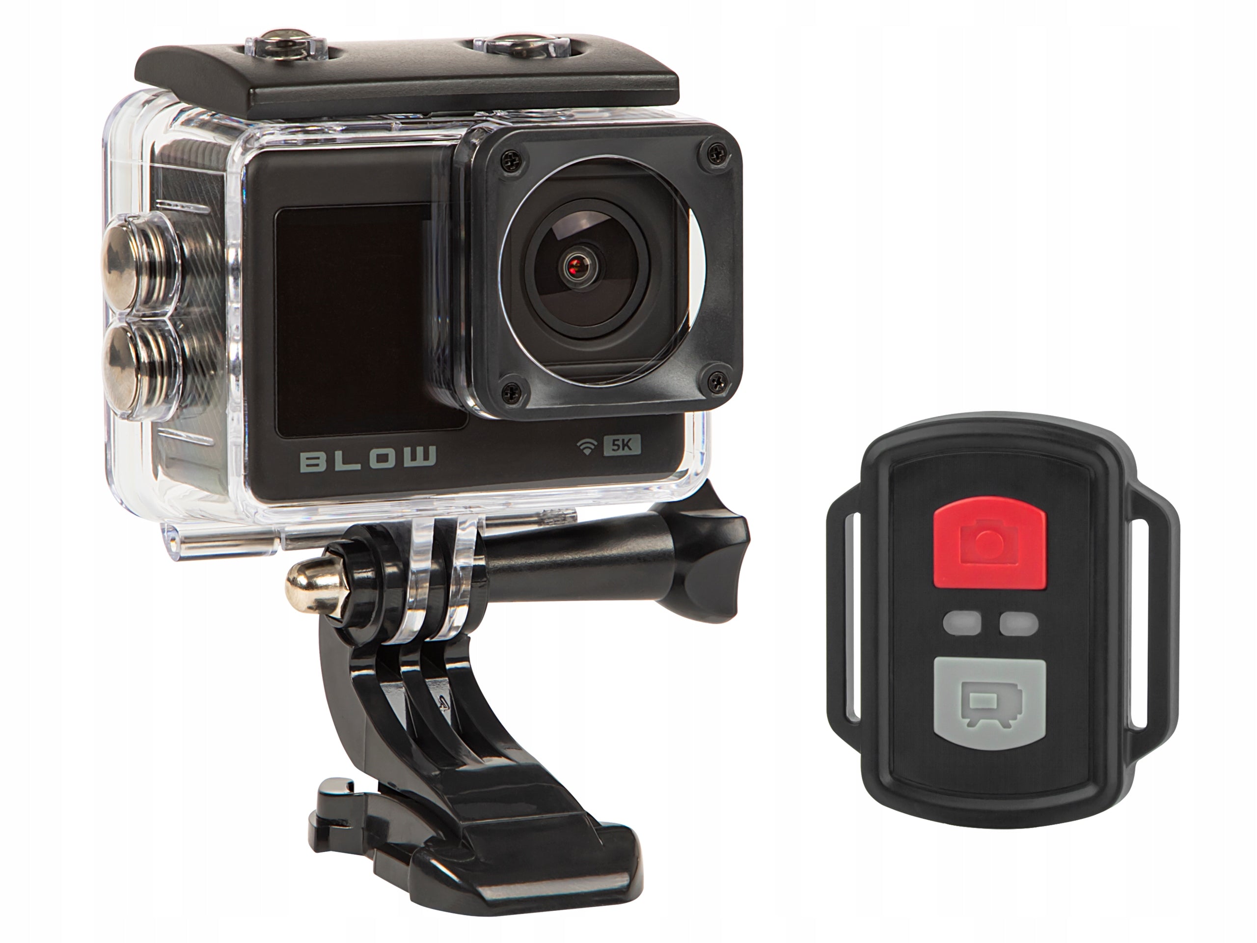 GO PRO4U 4K WIFI USB UHD Action Camera with Microphone, Remote Control, Mounts, and Accessories