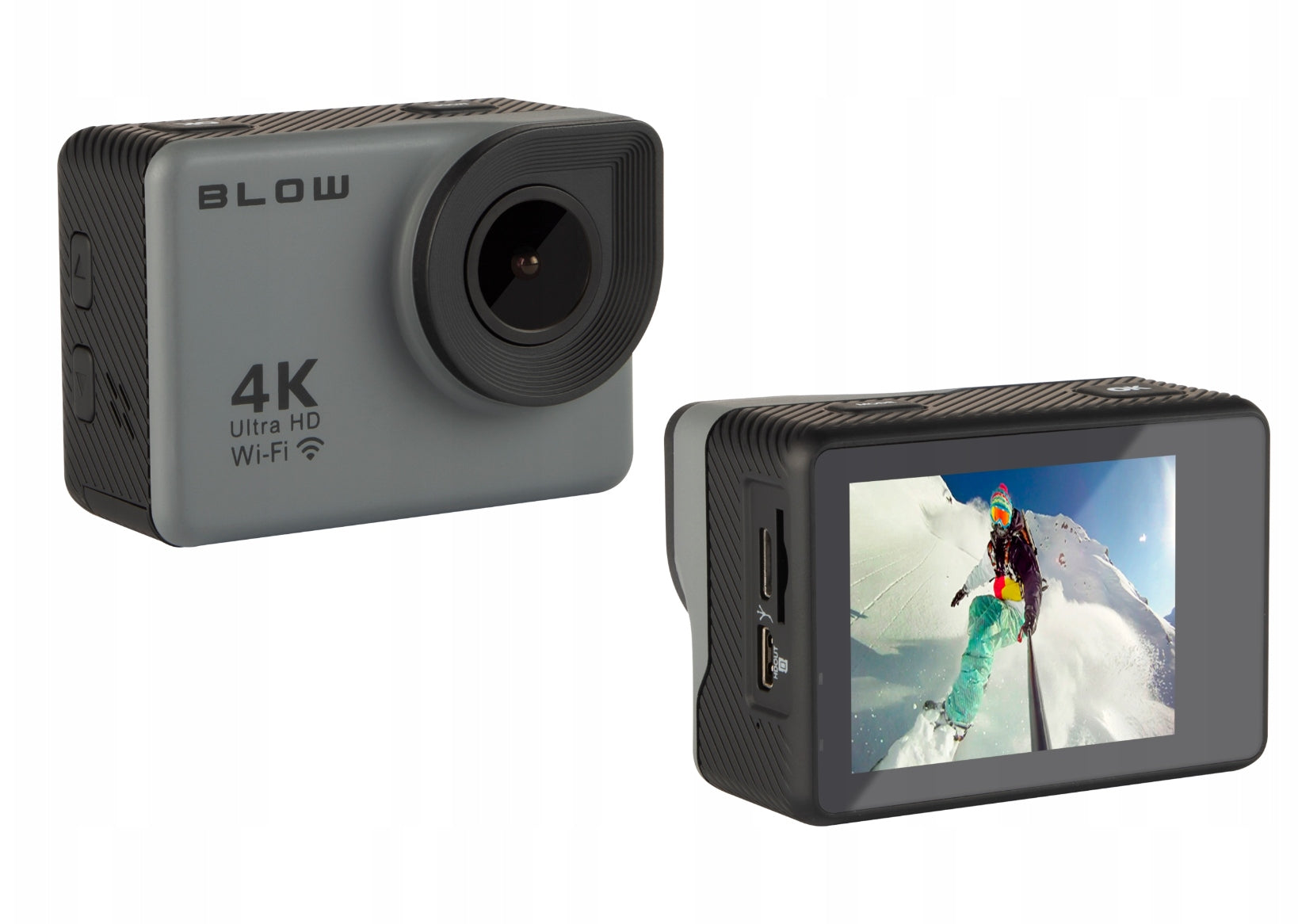 GO Pro 4U SPORTS CAMERA 4K WIFI USB MICROPHONE WATERPROOF AKCESORIA SET Manufacturer code 550374669