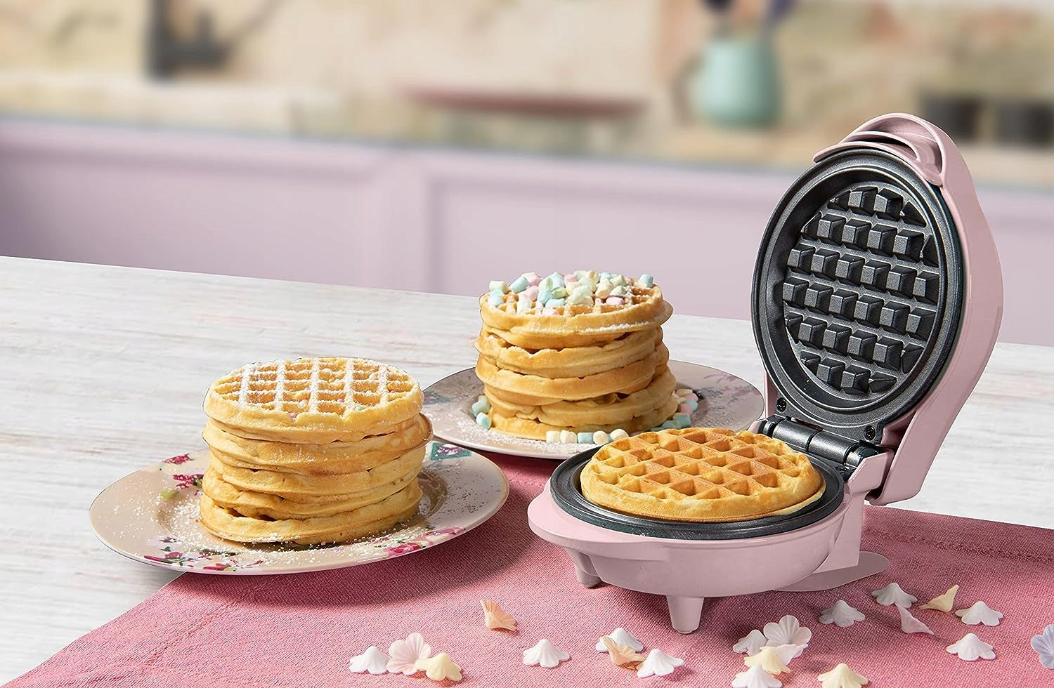 GOFROWNICA DO GORFÓW OPIEKACZ NA MINI GOFRY Z POWŁOKĄ NIEPRZYWIERAJĄCĄ 550W Manufacturer code Gofrownica Mocna na Mini Gofry