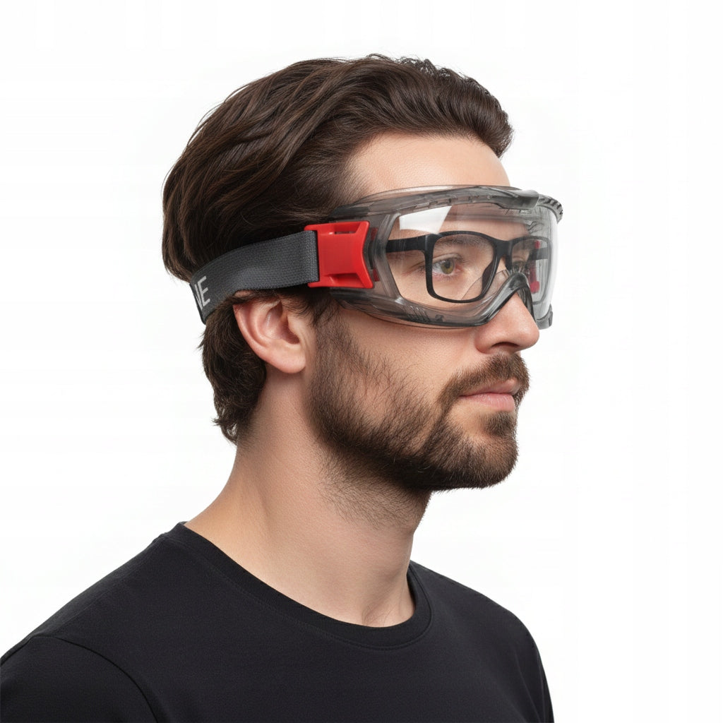 GOGGLES ANTI-CHIPPING SAFETY GLASSES FOR PRESCRIPTION GLASSES JSP STONE Manufacturer code 2STONEV23C