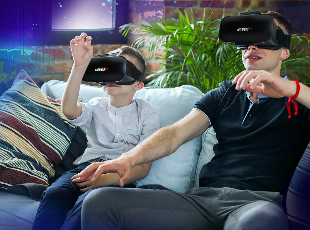 GOGGLES GLASSES VR 3D 360 FOR PHONE VIRTUAL REALITY WEBSKI PREMIUM Packaging status original