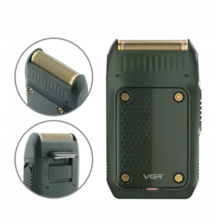 GOLARKA DO BRODY GŁOWY WŁOSÓW PROFESJONALNA BARBERSKA SHAVER VGR V-350 Packaging status original
