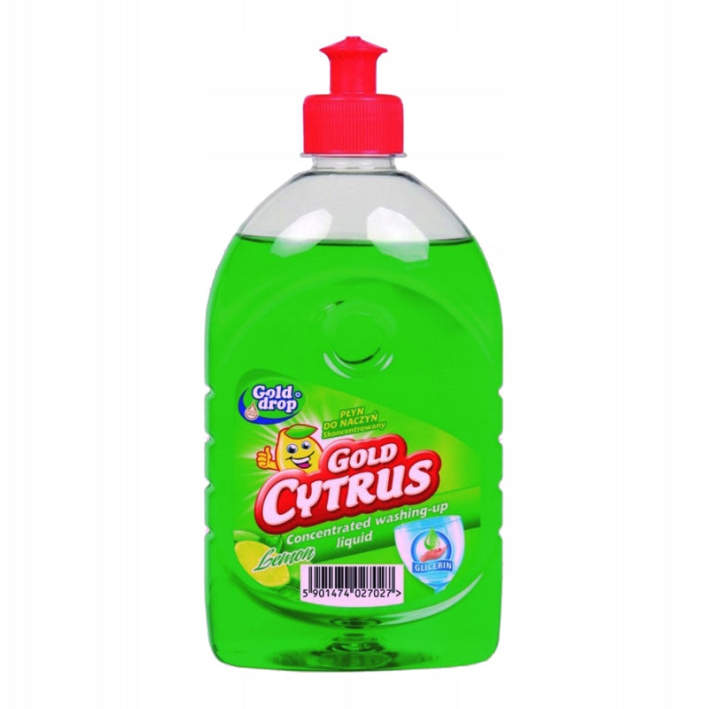 GOLD CYTRUS FOR VESSELS 500ML GREEN