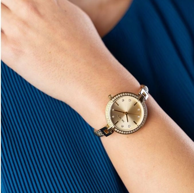 GOLD JEWELRY WOMEN'S WATCH PAUL LORENS PL10665B-4D1 FASHIONABLE SLIM MESH Manufacturer code 5900148047866