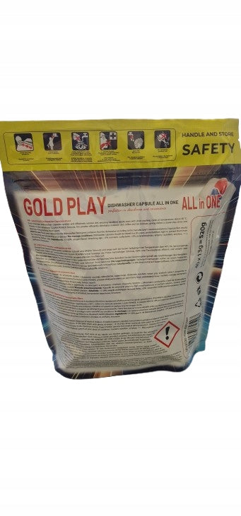 GOLD PLAY All in One Dishwasher Capsules 40pcs Trade name other