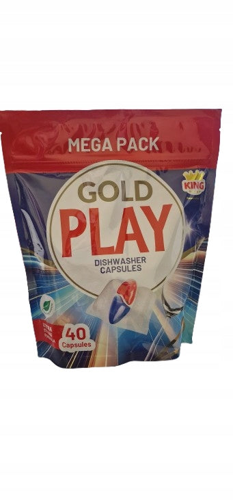 GOLD PLAY All in One Dishwasher Capsules 40pcs