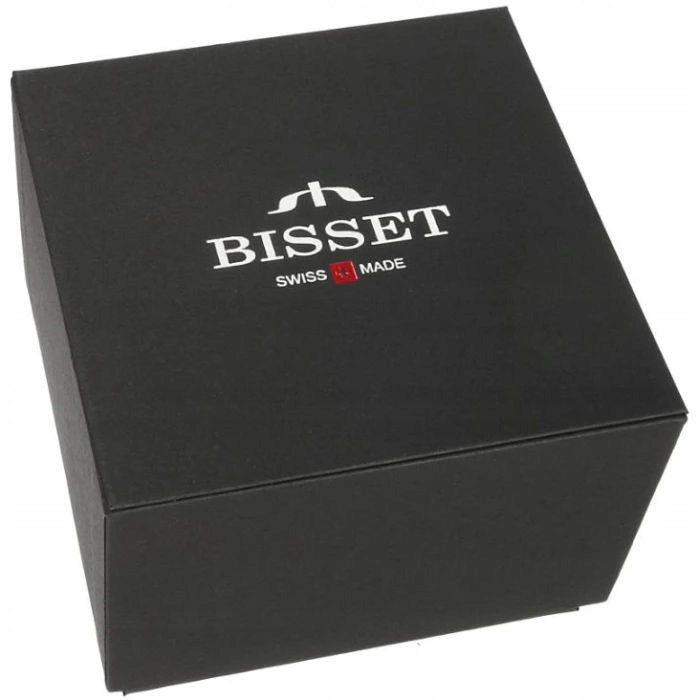 GOLD SWISS WOMEN'S WATCH BISSET BSBF32 SAPPHIRE GLASS SLIM 33mm Manufacturer code ZEGBSBF32GIWX03BX
