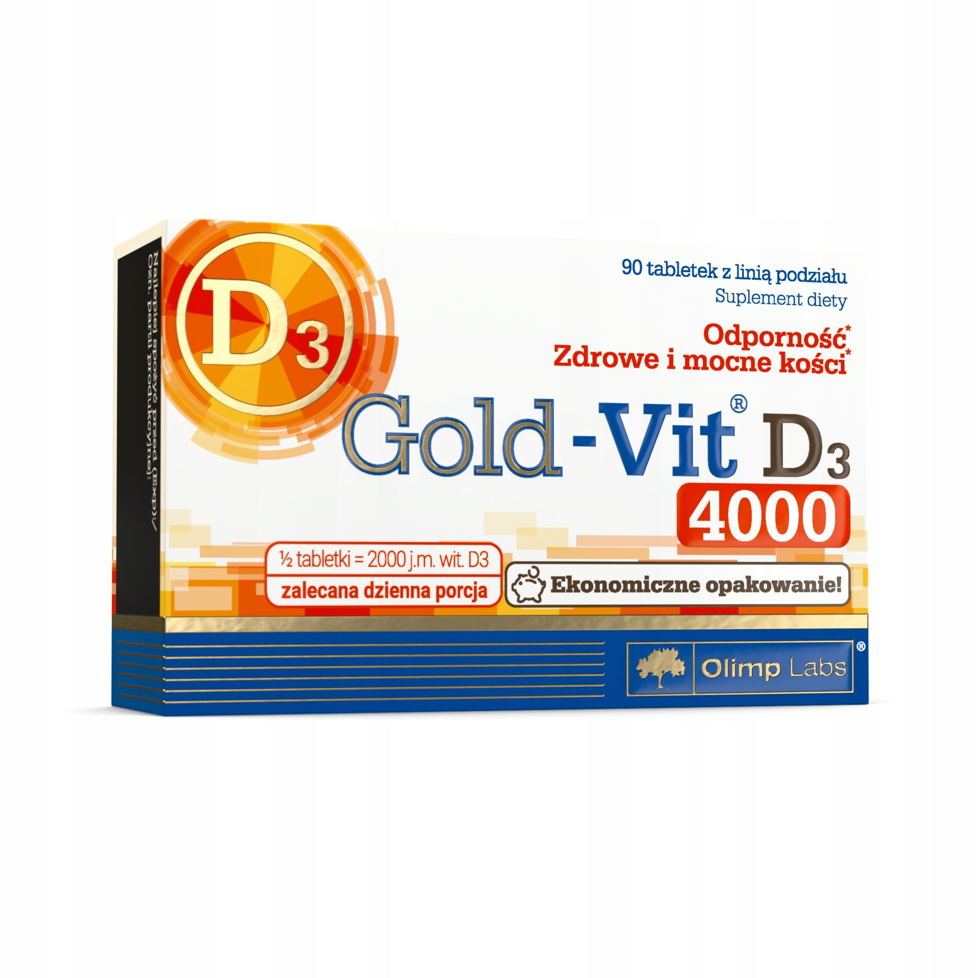 GOLD-VIT D3 4000 90 TABLETS