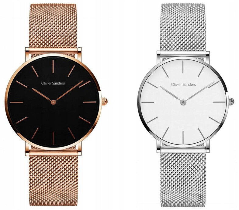 GOLD WOMEN'S WRISTWATCH ON BRACELET AS A GIFT FOR WIFE'S MOTHER 585 Brand Olivier Sanders