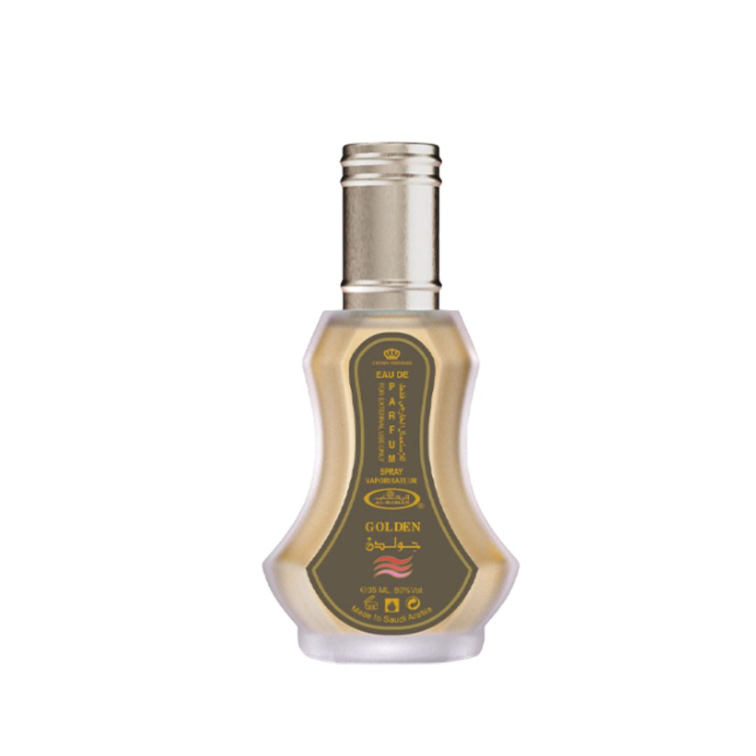 GOLDEN Arabic Perfumed Water 35 ml EDP | Al Rehab Manufacturer code 6291110008565