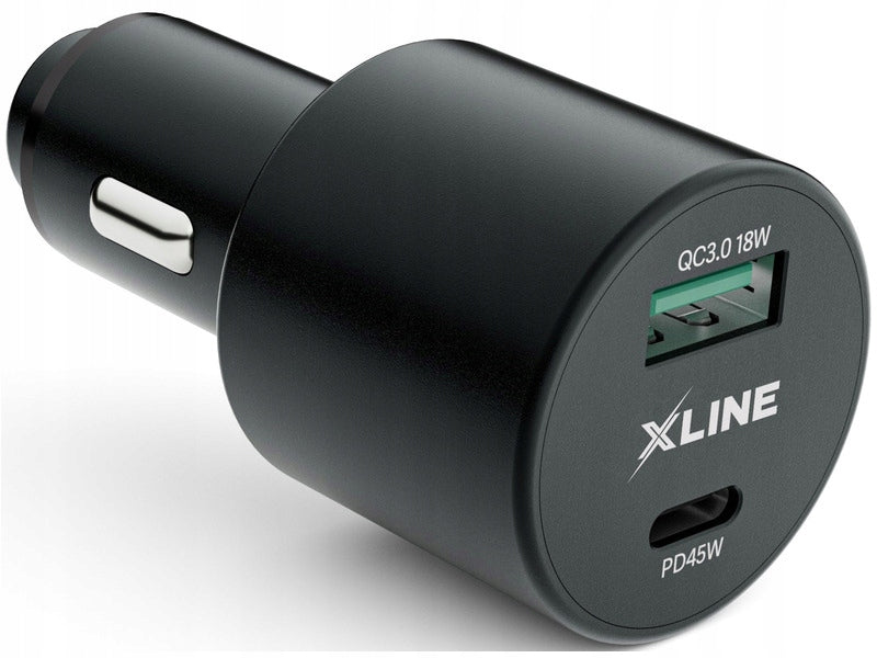 GOLDEN LINE 18W 45W Car Charger Black