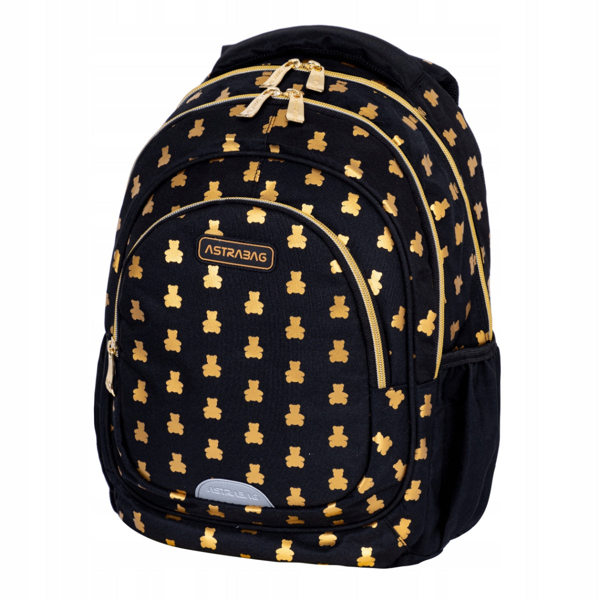 GOLDEN TEDDY BEARS SCHOOL BACKPACK SATCHEL for girls class 1-3 AB330 Manufacturer code 502024089