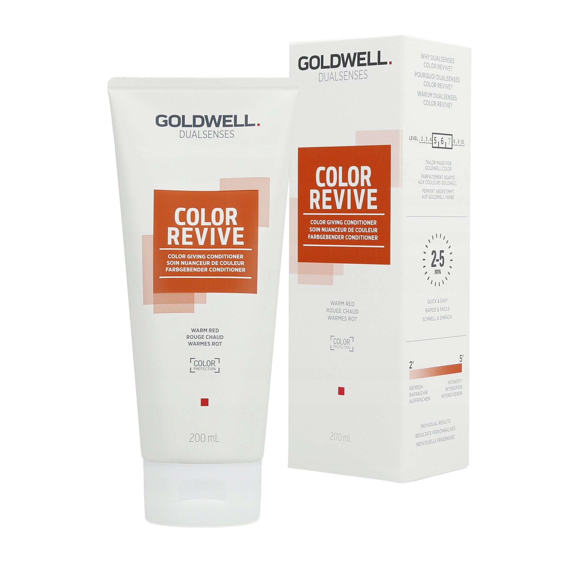 Farbwiederherstellender Conditioner Goldwell Warm Red Dualsenses Color Revive 200 ml 