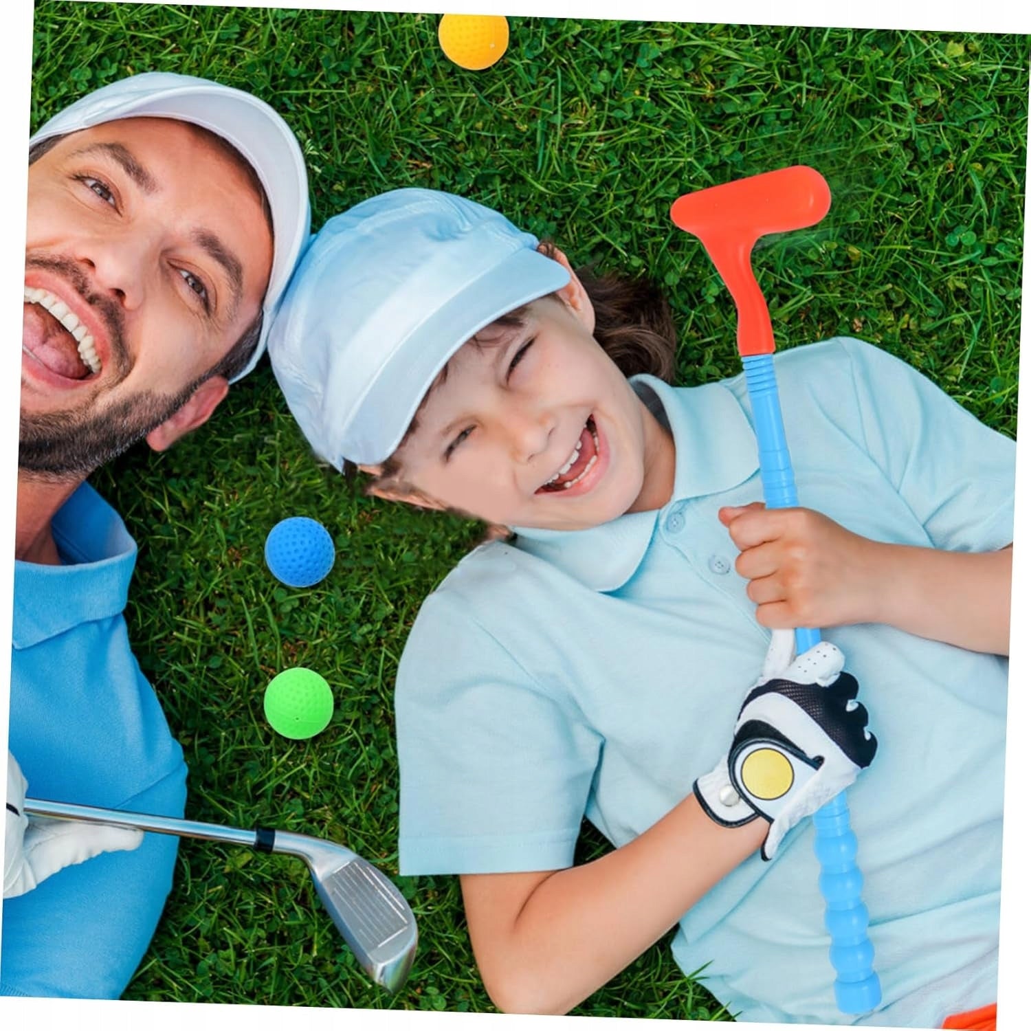 GOLF GAME GOLF FOR KIDS SET CLUBS BALLS HOLES MINI GOLF CART EAN (GTIN) 5904326466937