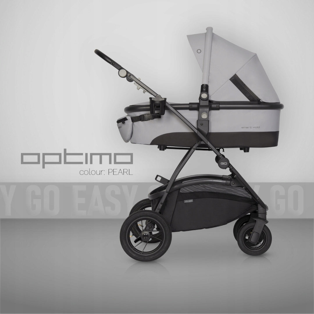 Easy Go Wiege für Kinderwagen Optimo, Pearl 