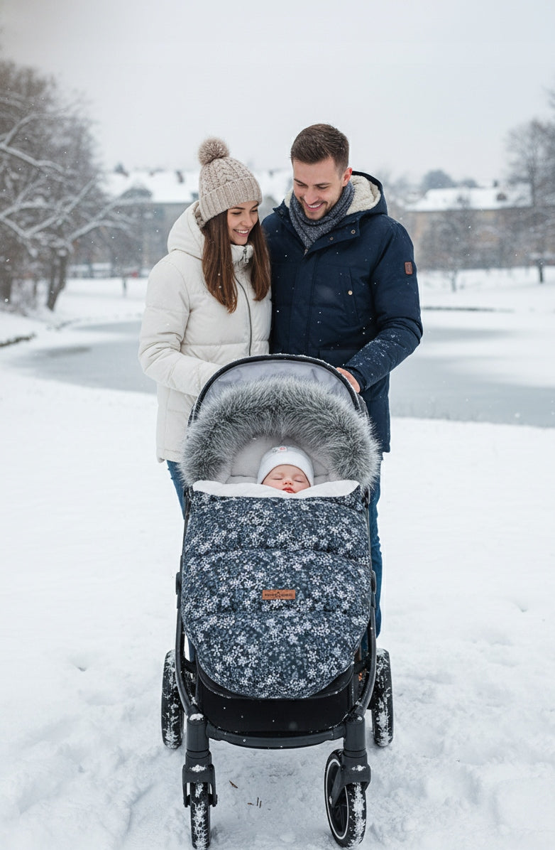 GONDOLA SLED SLEEPING BAG INSULATED WITH PREMIUM FUR BABYMAM EAN (GTIN) 5902096794724